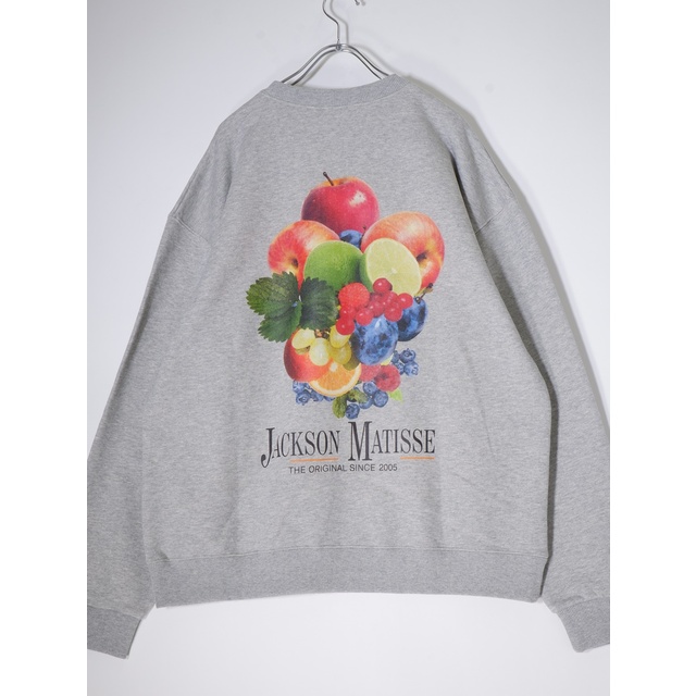 その他ジャクソンマティスJACKSON MATISSE 2023SS FRUIT OF THE LOOM × JM ロゴスウェット新品【L】【MTSA71507】