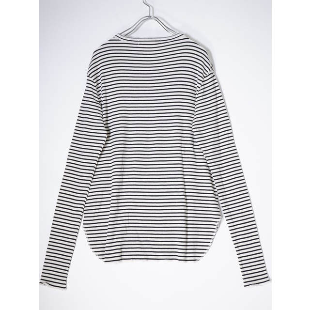 L'Appartement BORDER RIB L/S T-SH