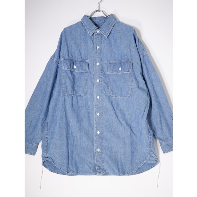 REMI RELIEFレミレリーフ 2022SS L'appartementアパルトモン別注Chambray Shirt(シャンブレーシャツ)【フリー】【LSHA71584】