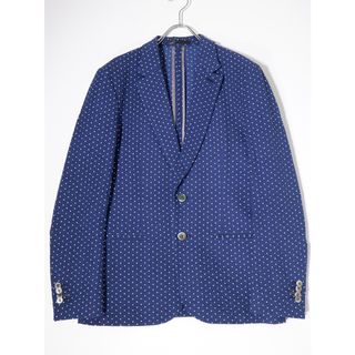 ポールスミス(Paul Smith)のPAUL SMITH LONDONポールスミス ロンドン COTTON RIPPLE LIGHT JACKET ドット柄リップルシアサッカージャケット【M】【MJKA71594】(その他)