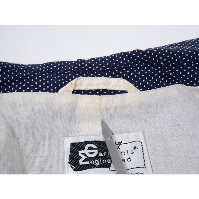 Engineered Garments(エンジニアードガーメンツ)のENGINEERED GARMENTSエンジニアードガーメンツ Andover Jacket & Cinch Pant セットアップ ポルカドット柄アンドーバージャケット シンチパンツ【上XS 下28】【MSTA70457】 メンズのスーツ(セットアップ)の商品写真