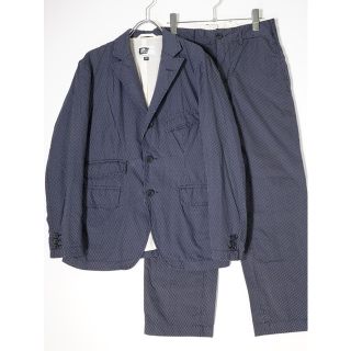 エンジニアードガーメンツ(Engineered Garments)のENGINEERED GARMENTSエンジニアードガーメンツ Andover Jacket & Cinch Pant セットアップ ポルカドット柄アンドーバージャケット シンチパンツ【上XS 下28】【MSTA70457】(セットアップ)