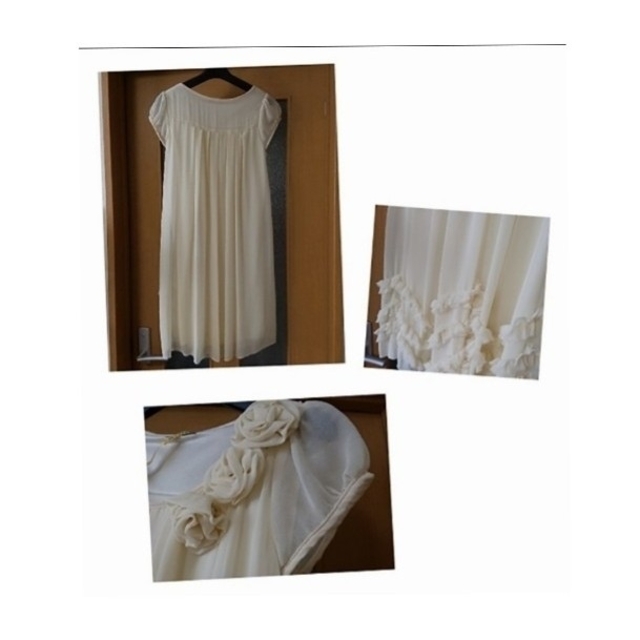 レディース シフォン パーティードレス！ レディースのフォーマル/ドレス(ミディアムドレス)の商品写真