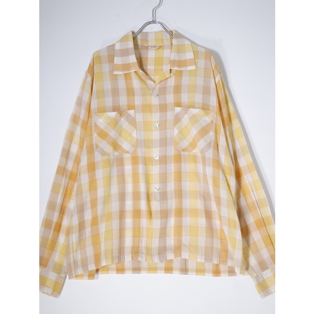 at last&co(atlast&co)アットラストBUTCHER PRODUCTS PLAID SHIRT長袖 開襟 プレイドチェックシャツ【15.5】【MSHA71632】トップス