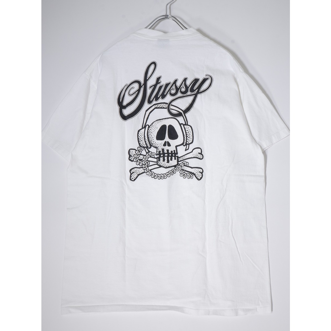 【LA限定・希少デザイン】stussy　ステゥーシー　スカルTシャツ　サイズS