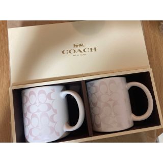 コーチ(COACH)のcoach ペアマグカップ(グラス/カップ)