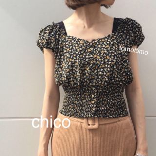 フーズフーチコ(who's who Chico)の新品❁﻿フーズフーチコ  ウエストシャーリングブラウス(シャツ/ブラウス(半袖/袖なし))