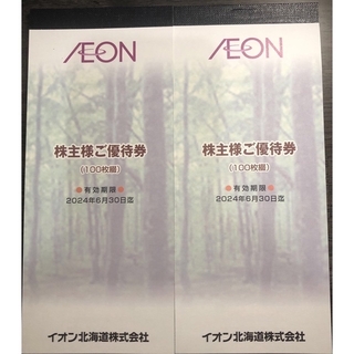 イオン(AEON)のイオン北海道　株主優待20,000円分(ショッピング)