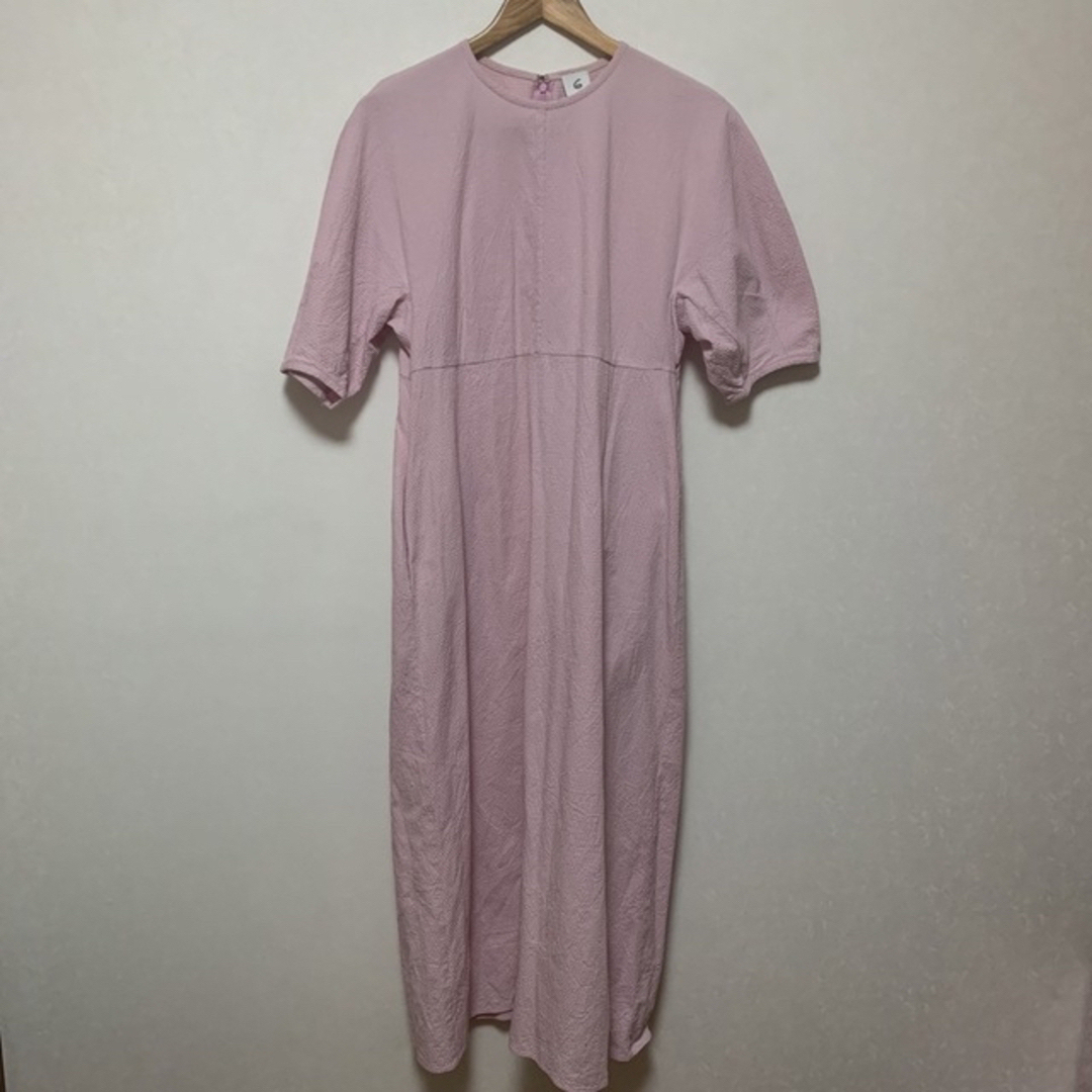 6 (ROKU) - roku 6 VOLUME SLEEVE DRESS 36 ピンクの通販 by 6 (ROKU) - roku 6 VOLUME SLEEVE DRESS 36 ピンクの通販 by