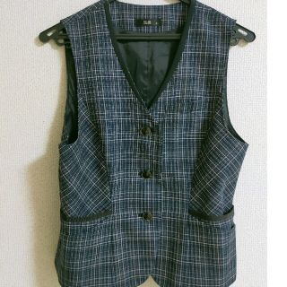 事務服　ベスト　オールシーズン　９号(ベスト/ジレ)