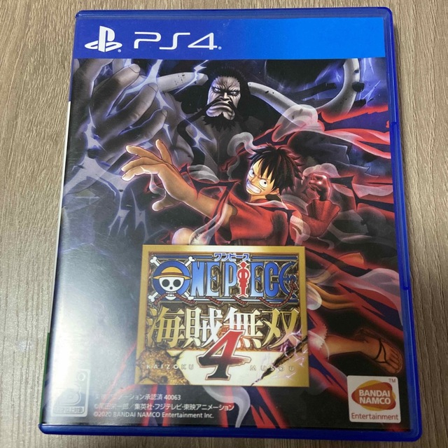 BANDAI NAMCO Entertainment(バンダイナムコエンターテインメント)のONE PIECE 海賊無双4 PS4 エンタメ/ホビーのゲームソフト/ゲーム機本体(家庭用ゲームソフト)の商品写真