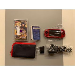 ソニー(SONY)のpsp-3000と付属品(携帯用ゲームソフト)