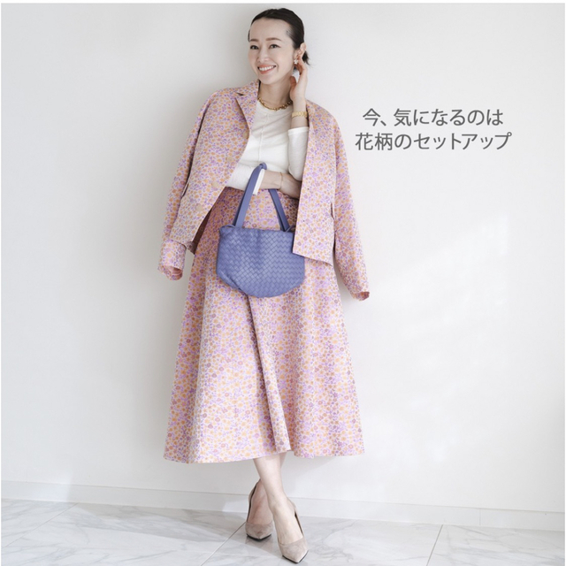 BLAMINK - BLAMINK♡フラワージャガードスカートの通販 by mame's shop