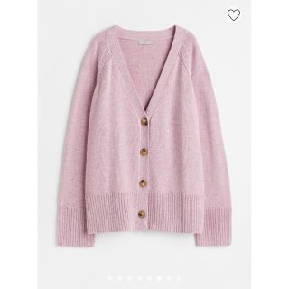 エイチアンドエム(H&M)のオーバーサイズカーディガンxs(カーディガン)