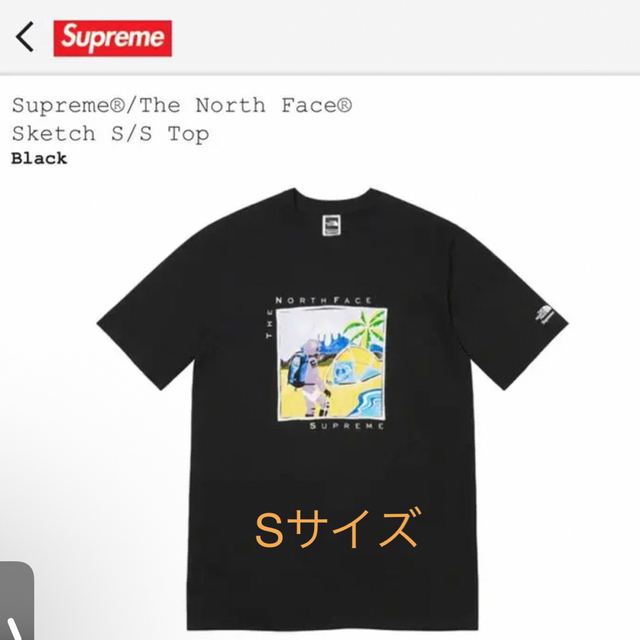 メンズSupreme North Face Sketch Tシャツ