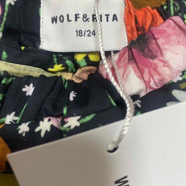 wolf&rita ウルフアンドリタ80.90♡花柄のスカートパンツ