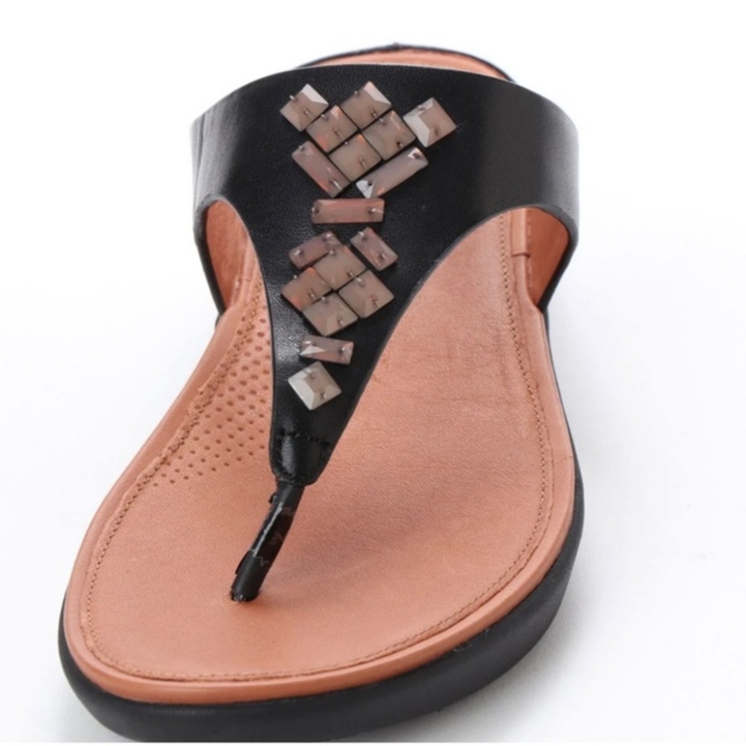 FitFlop BANDA LEATHER TOE-THONG SANDALS  レディースの靴/シューズ(サンダル)の商品写真