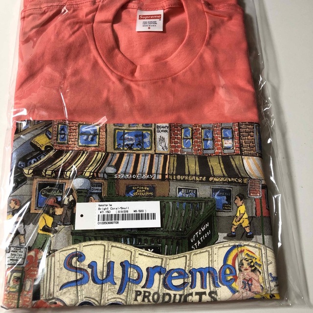 Supreme(シュプリーム)のSupreme Manhattan Tee  Coral サイズ S メンズのトップス(Tシャツ/カットソー(半袖/袖なし))の商品写真
