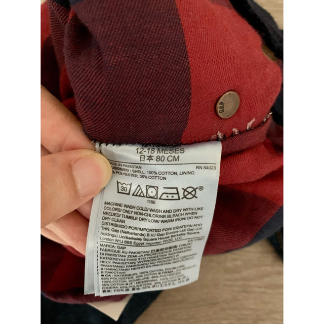 babyGAP(ベビーギャップ)の【80cm】babyGap ジーンズ キッズ/ベビー/マタニティのベビー服(~85cm)(パンツ)の商品写真