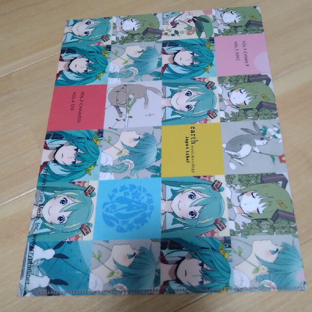 初音ミク アースミュージックアンドエコロジー クリアファイル エンタメ/ホビーのアニメグッズ(クリアファイル)の商品写真