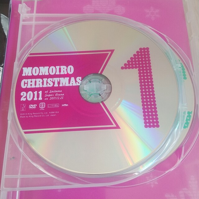 ももいろクローバーZ(モモイロクローバーゼット)の「ももいろクリスマス2011　さいたまスーパーアリーナ大会」LIVE　DVD D エンタメ/ホビーのDVD/ブルーレイ(ミュージック)の商品写真