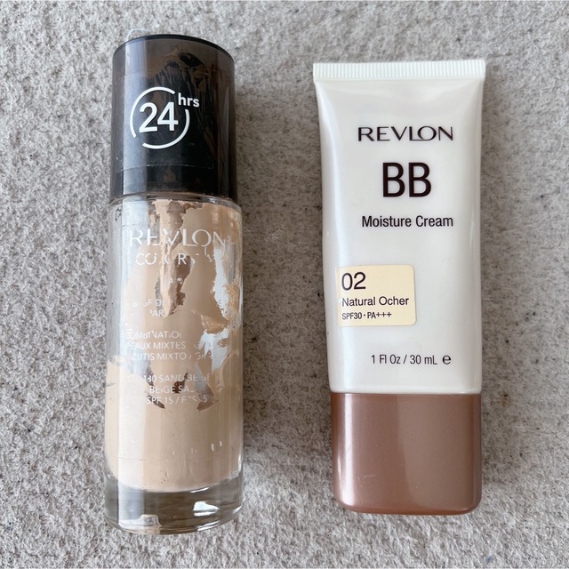 REVLON(レブロン)のREVLON レブロン リキッドファンデ&パウダーファンデ セット コスメ/美容のベースメイク/化粧品(ファンデーション)の商品写真