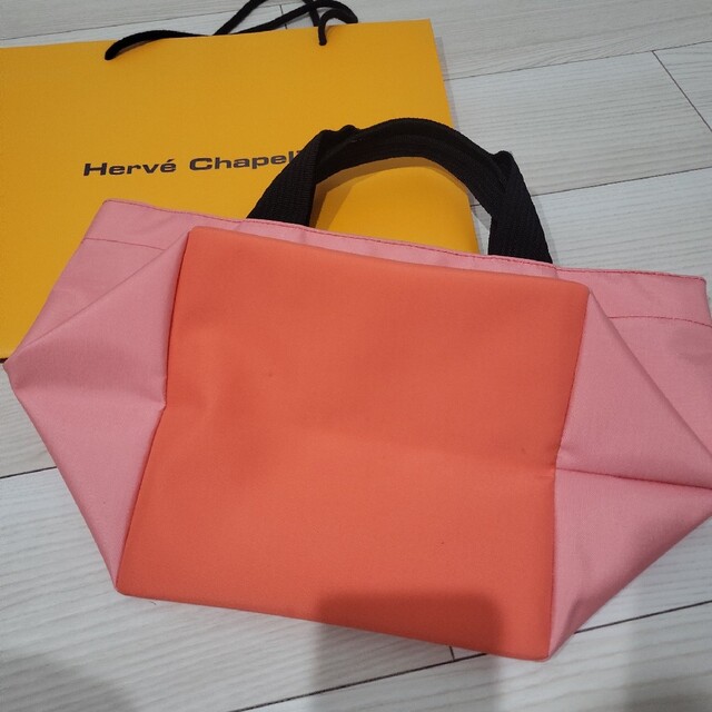 Herve Chapelier(エルベシャプリエ)のHerve Chapelier　ソルベ×ブラッシュ　1027N レディースのバッグ(ハンドバッグ)の商品写真