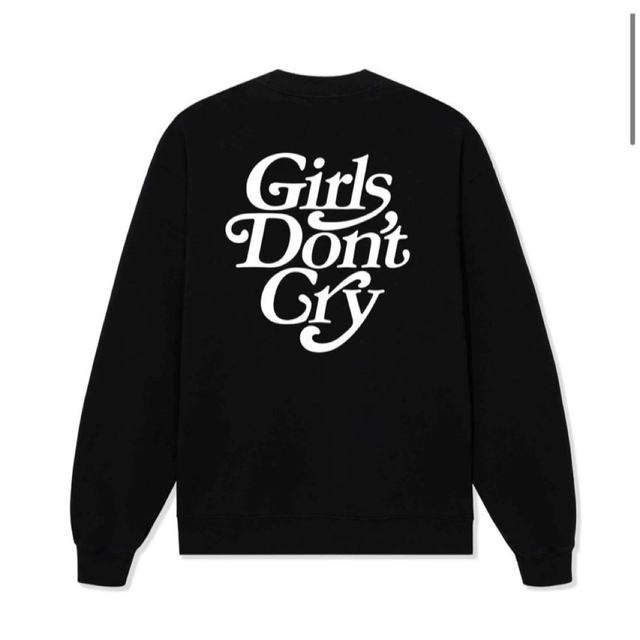 Girls Don't Cry(ガールズドントクライ)のcoachella Girls Don't Cry Crewneck XL 黒 メンズのトップス(スウェット)の商品写真