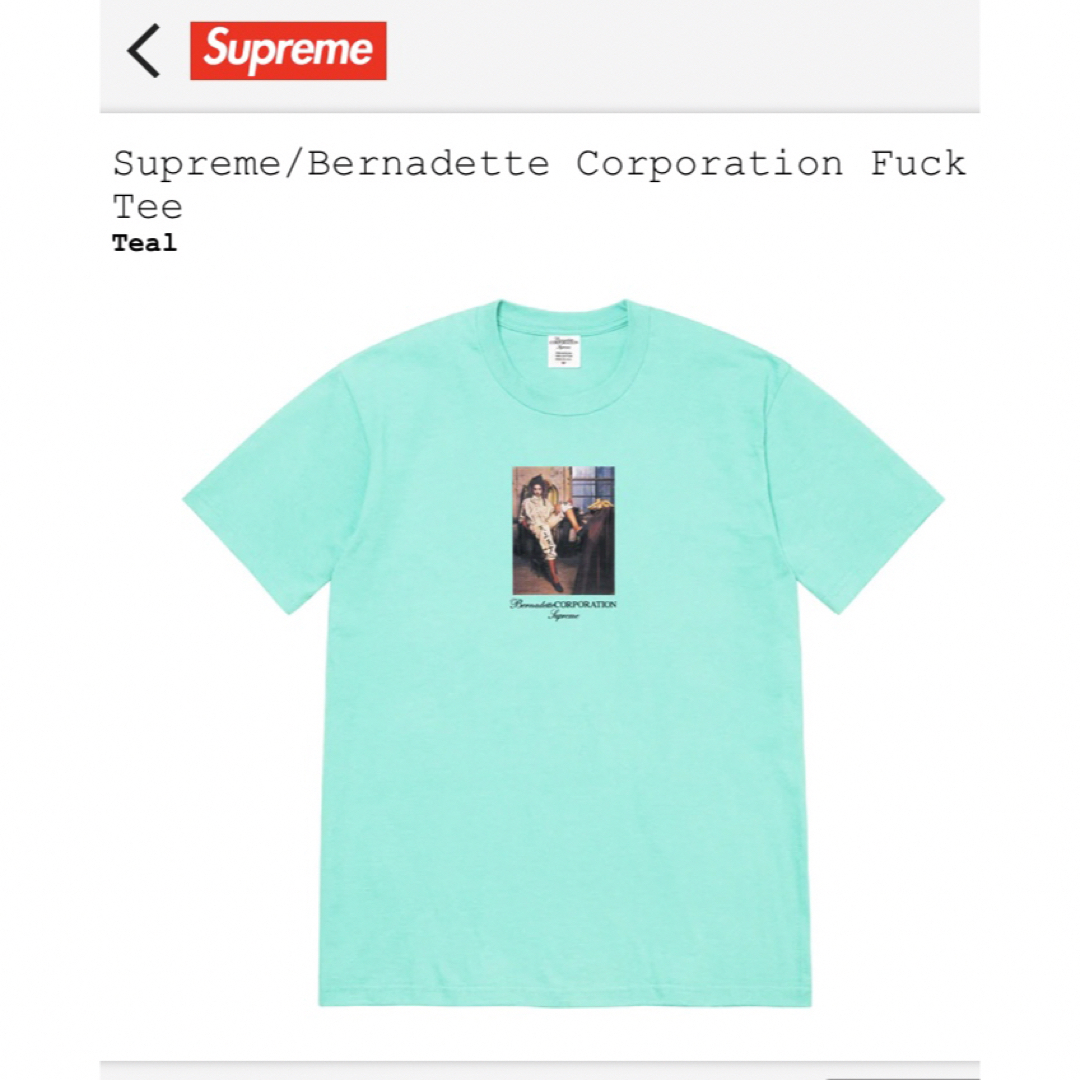 M 緑 supreme fuck face tee シュプリーム Tシャツ 新品