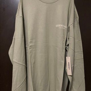 フィアオブゴッド(FEAR OF GOD)のFOG ESSENTIALS　フロントロゴ ロングTシャツ L(Tシャツ/カットソー(七分/長袖))