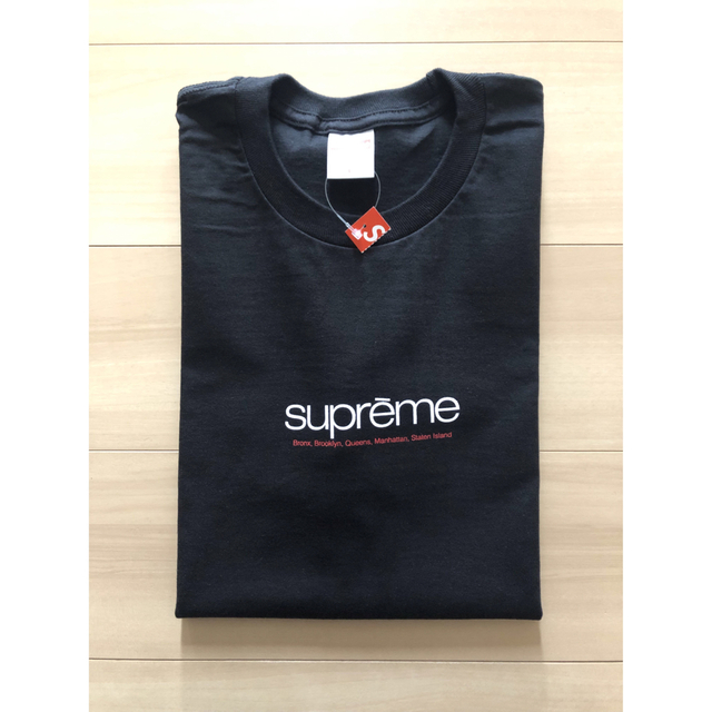 買取 名古屋 シュプリーム Five Boroughs Tee 黒L 7799.4円 メンズ
