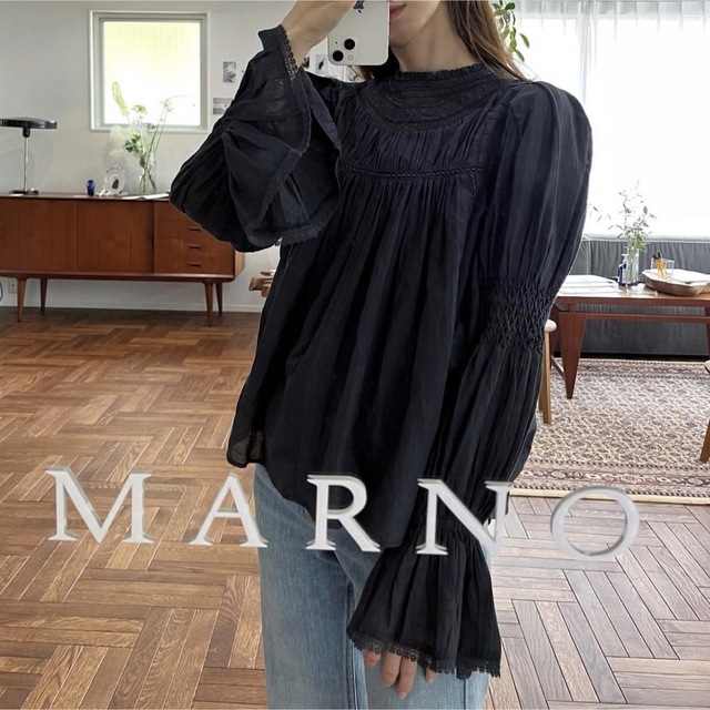 MARNO Charlotte blouseの通販 by ぽん's shop|ラクマ
