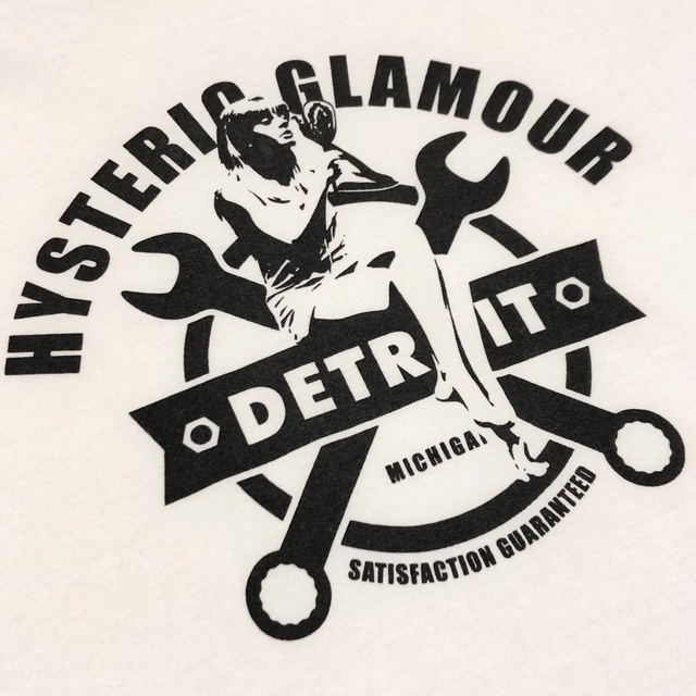 HYSTERIC GLAMOUR(ヒステリックグラマー)のhystericglamour ヒステリックグラマー tシャツ ガールズロゴ入り メンズのトップス(Tシャツ/カットソー(半袖/袖なし))の商品写真