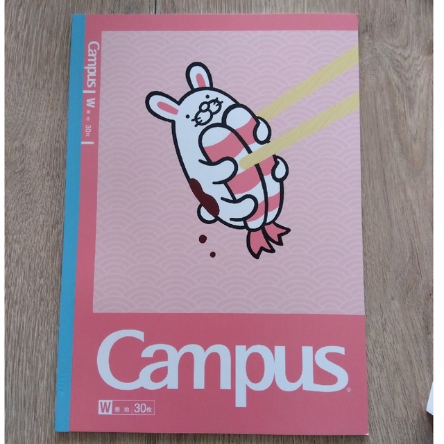 スシローだっこずし　Campusノート(自由帳) エンタメ/ホビーのコレクション(ノベルティグッズ)の商品写真