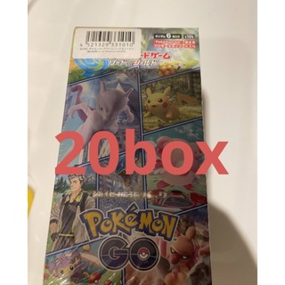 ポケモン　pokemon go 20box新品未開封シュリンク付き(Box/デッキ/パック)