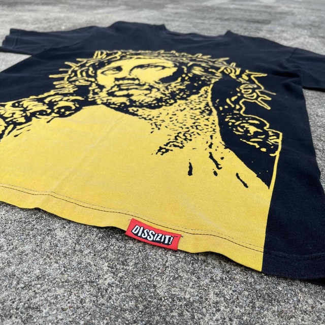 DISSIZIT - DISSIZIT 90~00s ジーザス オーバープリント Tシャツ