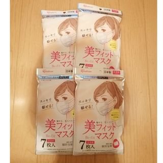 アイリスオーヤマ(アイリスオーヤマ)の美フィットマスク7枚入×４個セット(日用品/生活雑貨)