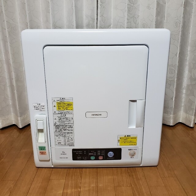 日立 6.0kg 衣類乾燥機 2021年製 DE-N60WV