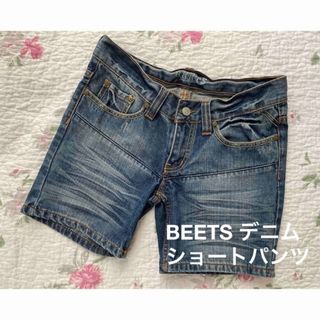 BEETS ダメージ加工　デニムショートパンツ(ショートパンツ)