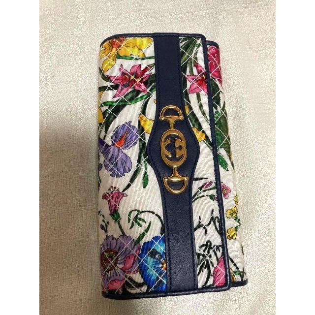 Gucci - 限定品 GUCCI グッチ 長財布 536352 ズゥミ フローラ 花柄の