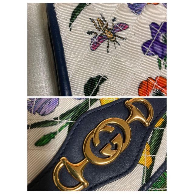 Gucci - 限定品 GUCCI グッチ 長財布 536352 ズゥミ フローラ 花柄の