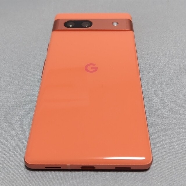 google pixel 7a Coral(赤) SIMフリー 128GBスマートフォン/携帯電話