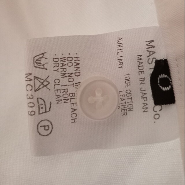MASTER&Co.(マスターアンドコー)のMASTER&Co. 白シャツ オックスフォードシャツ メンズのトップス(シャツ)の商品写真