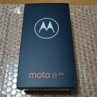 モトローラ(Motorola)のMOTOROLA moto e32s Slate Gray SIMフリー 本体(スマートフォン本体)