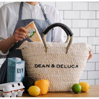 ディーンアンドデルーカ(DEAN & DELUCA)のDEAN＆DELUCA×BEAMS COUTURE　保冷カゴバッグ　大(かごバッグ/ストローバッグ)