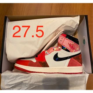 ナイキ(NIKE)の【27.5cm】NIKE AJ1 HIGH OG SP スパイダーマン(スニーカー)