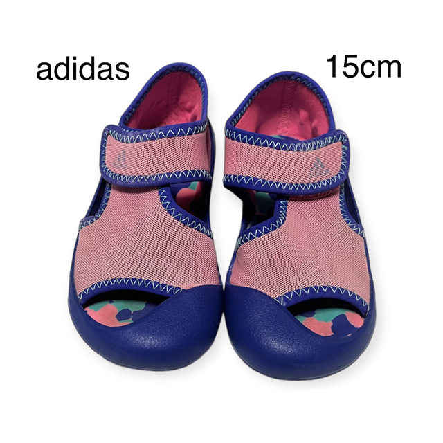 adidas(アディダス)のadidas 15cm  サンダル  水陸両用　マリンシューズ     キッズ/ベビー/マタニティのキッズ靴/シューズ(15cm~)(サンダル)の商品写真