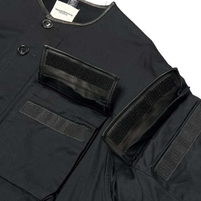 ED9)ソロイスト 17AW ミリタリーブルゾン ブラック size:48