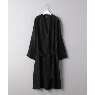 新品 <NEEDLES(ニードルズ)>Vネック ジャカード ガウン ブラック