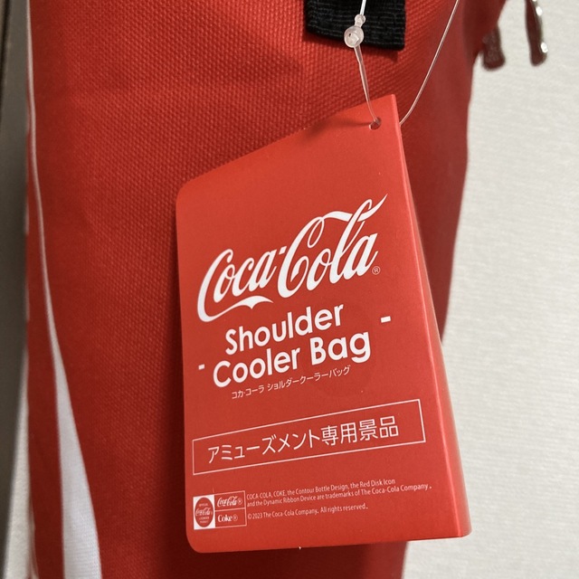 コカ・コーラ(コカコーラ)のCoca-Cola コカ・コーラ　ショルダークーラーバック/レッド エンタメ/ホビーのコレクション(その他)の商品写真